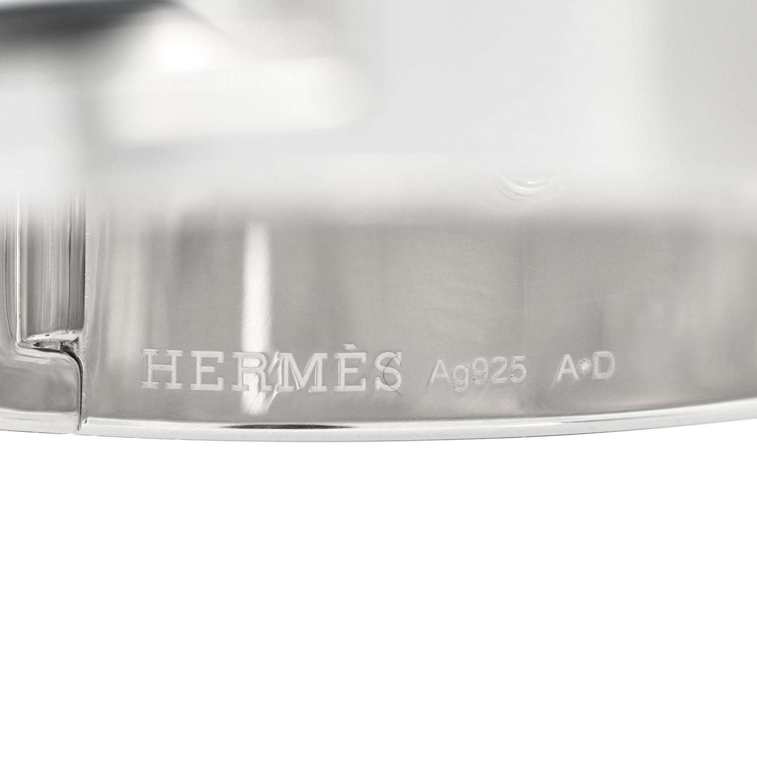 Hermes Sterling Silver Collier De Chien Bracelet 4 of 4