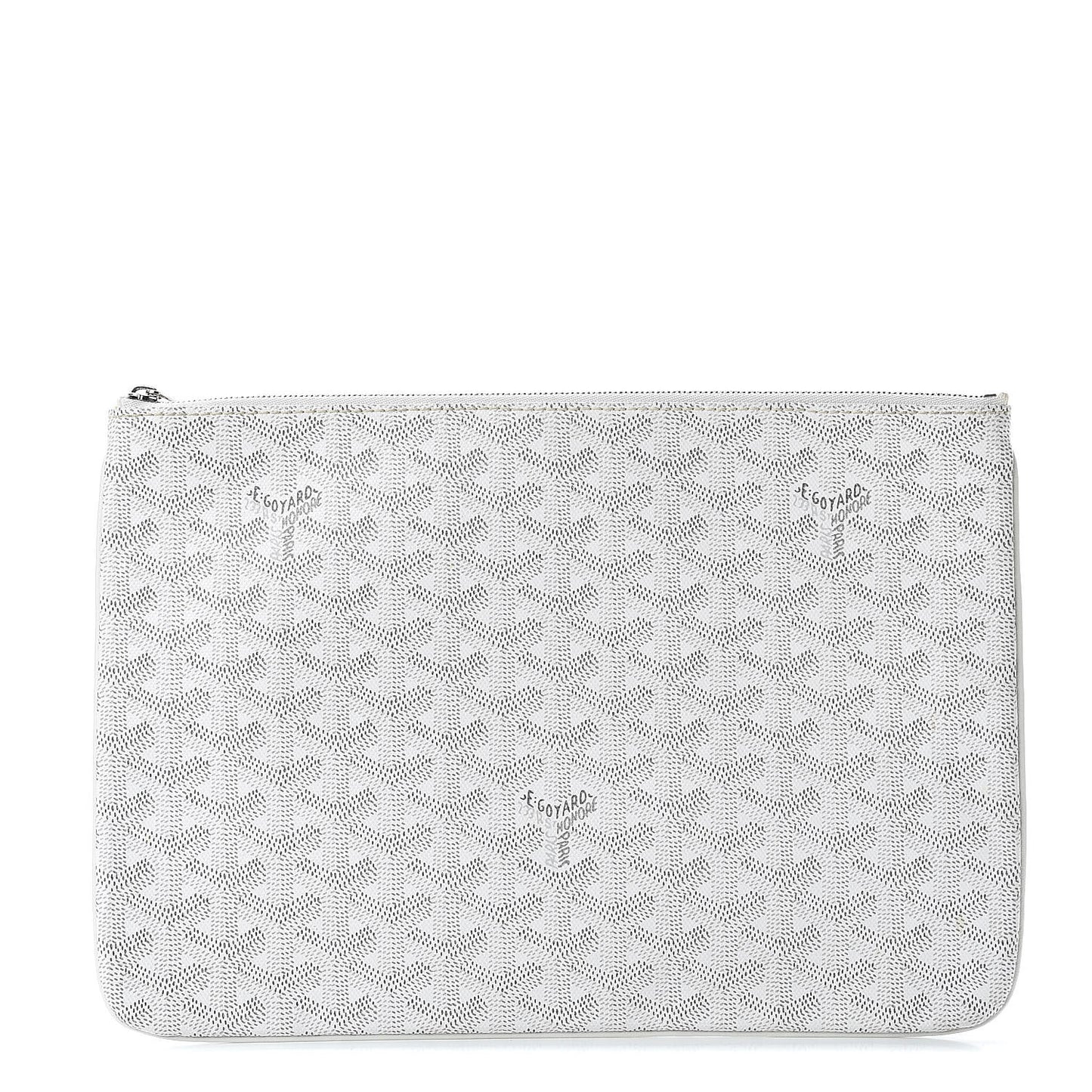Goyardine Senat Pochette MM White