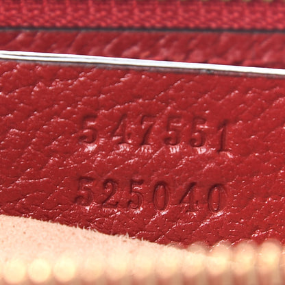Gucci GG Supreme Monogram Flora Web Small Ophidia Tote Bag Red 10 of 10