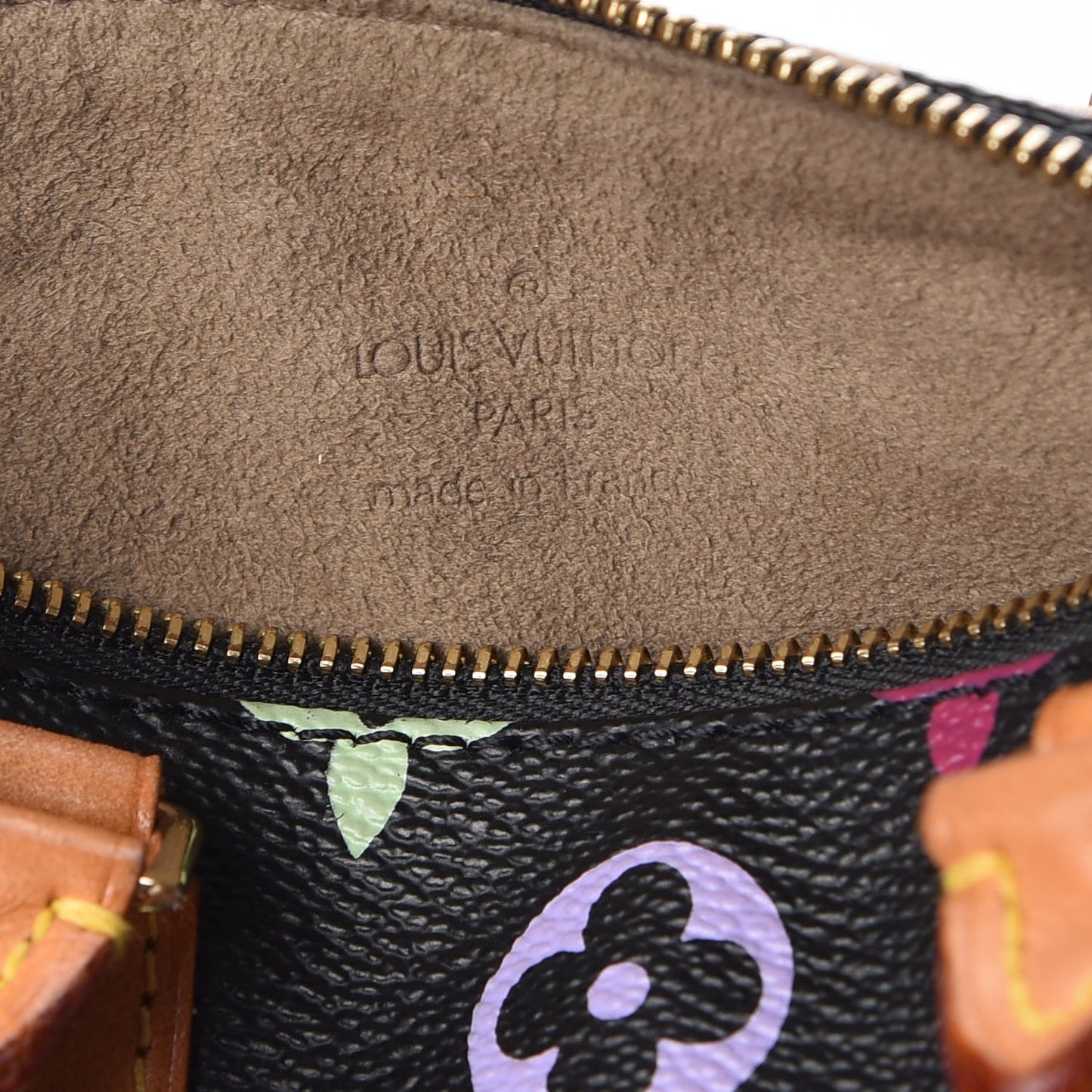 Monogram Multicolor Mini Sac HL Speedy Black