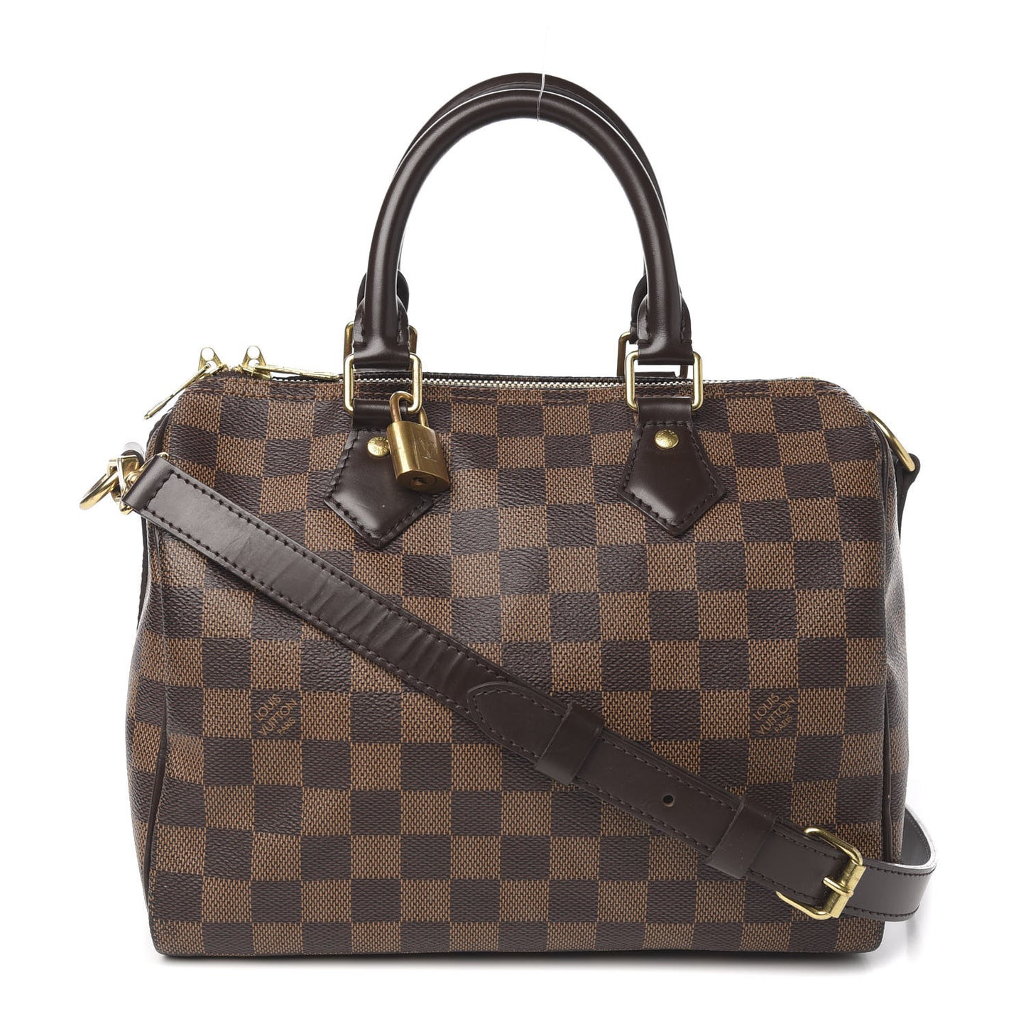 Damier Ebene Speedy Bandouliere 25