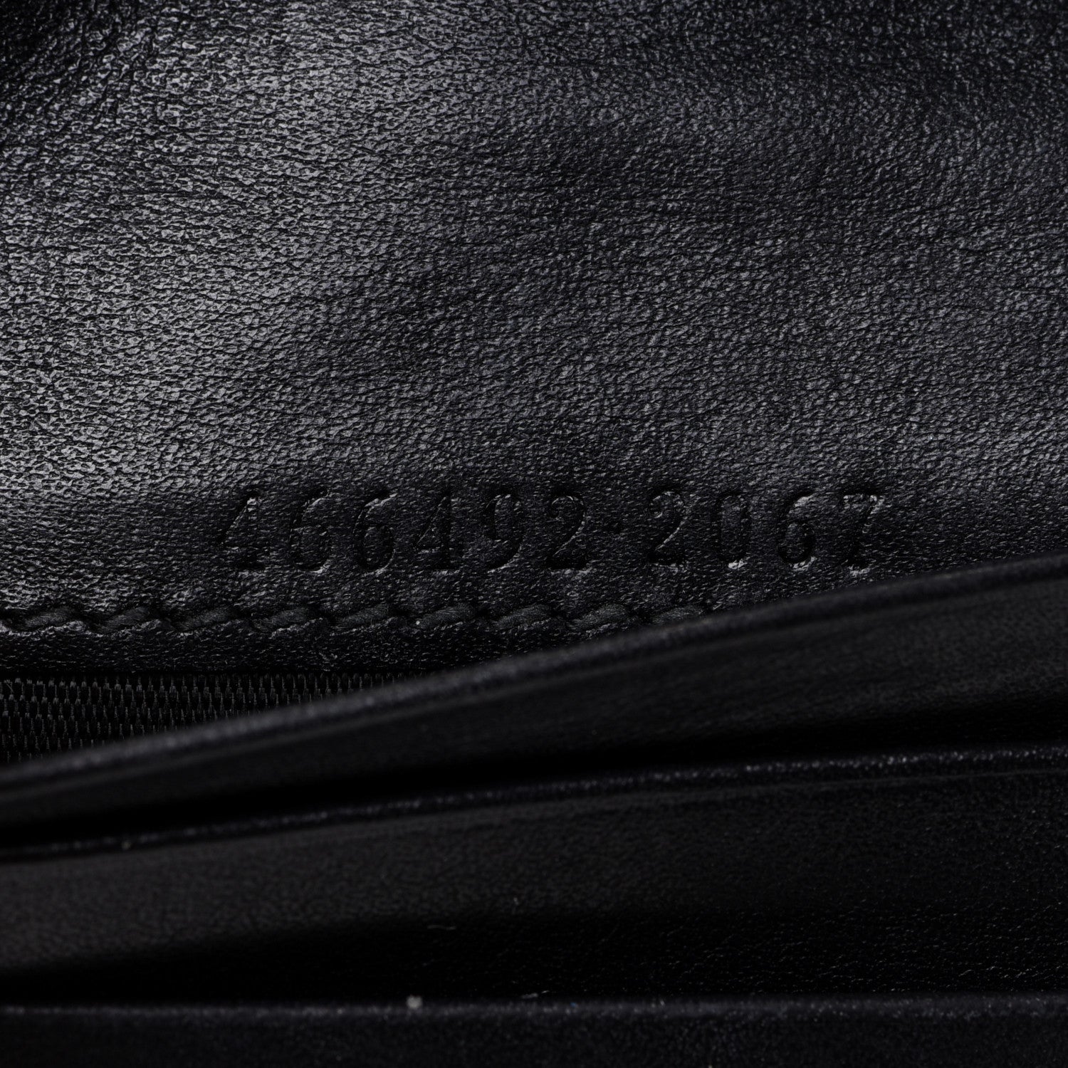 Gucci Calfskin Matelasse GG Marmont Card Case Wallet Black 7 of 9