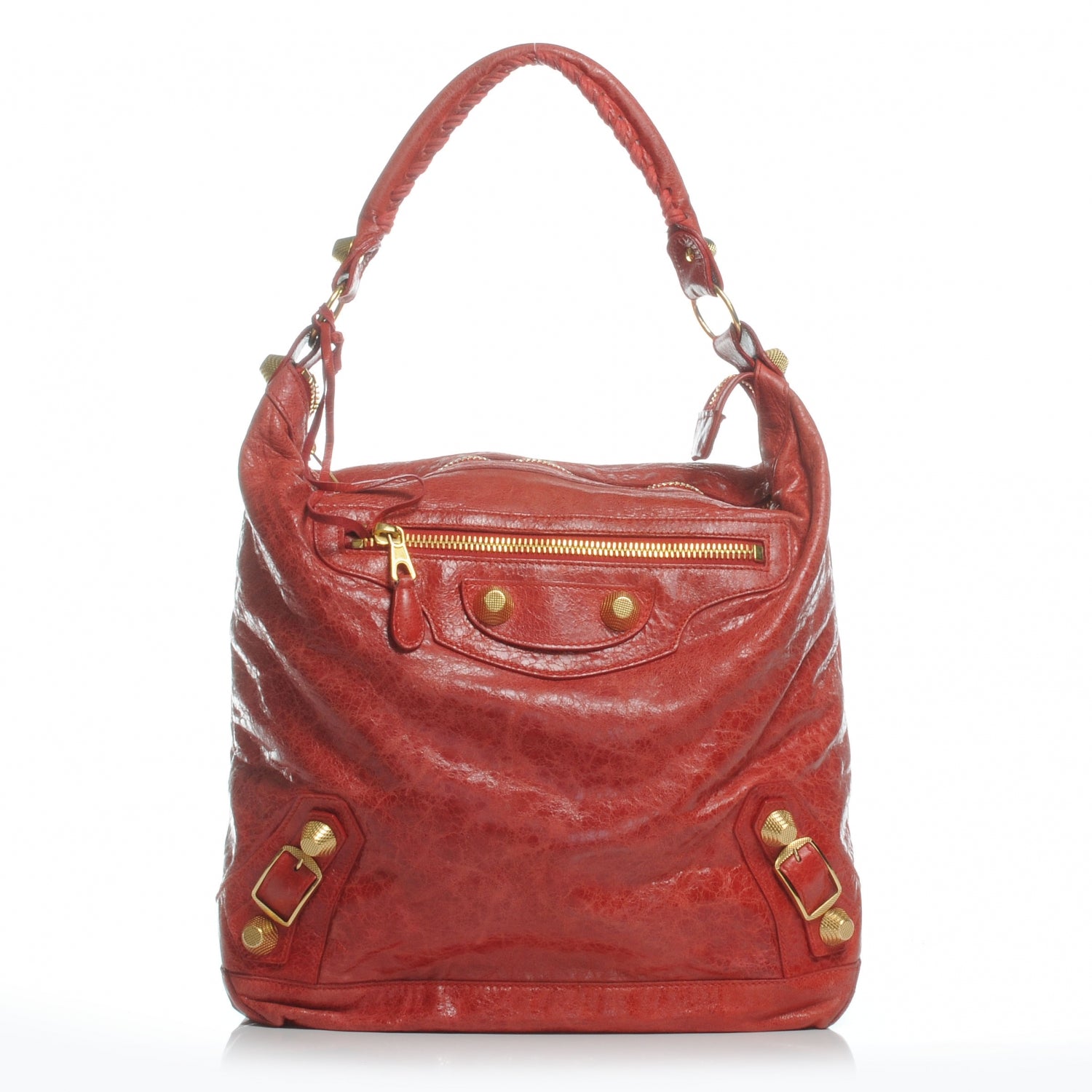 Balenciaga Chevre Giant 21 Gold Hardware Day Hobo Tomate 1 of 9