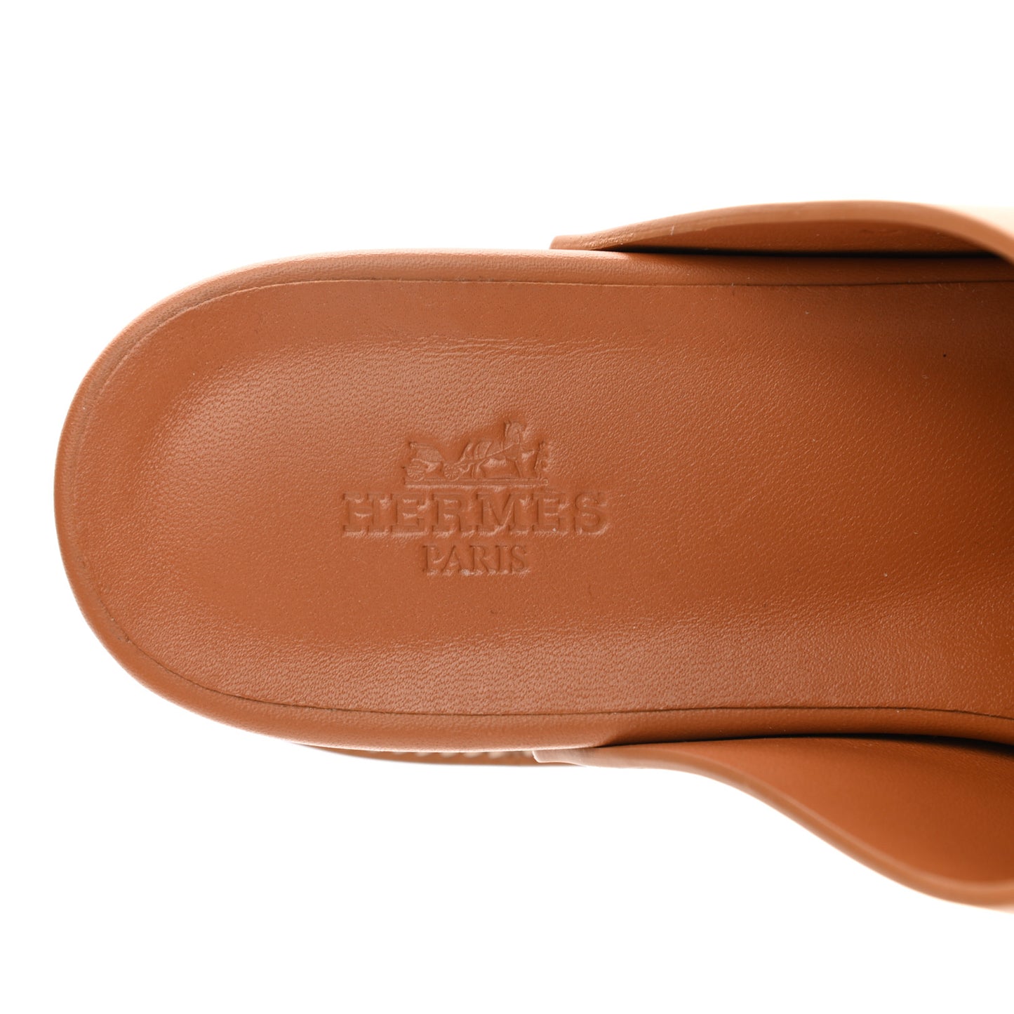 Calfskin Ellipse Mules 38 Marron Glaise