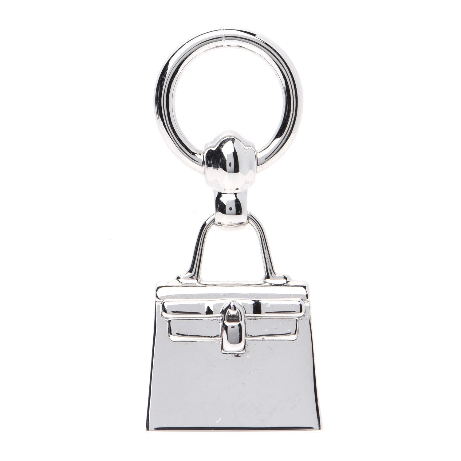 Hermes Palladium Mini Kelly Twilly Ring 1 of 4