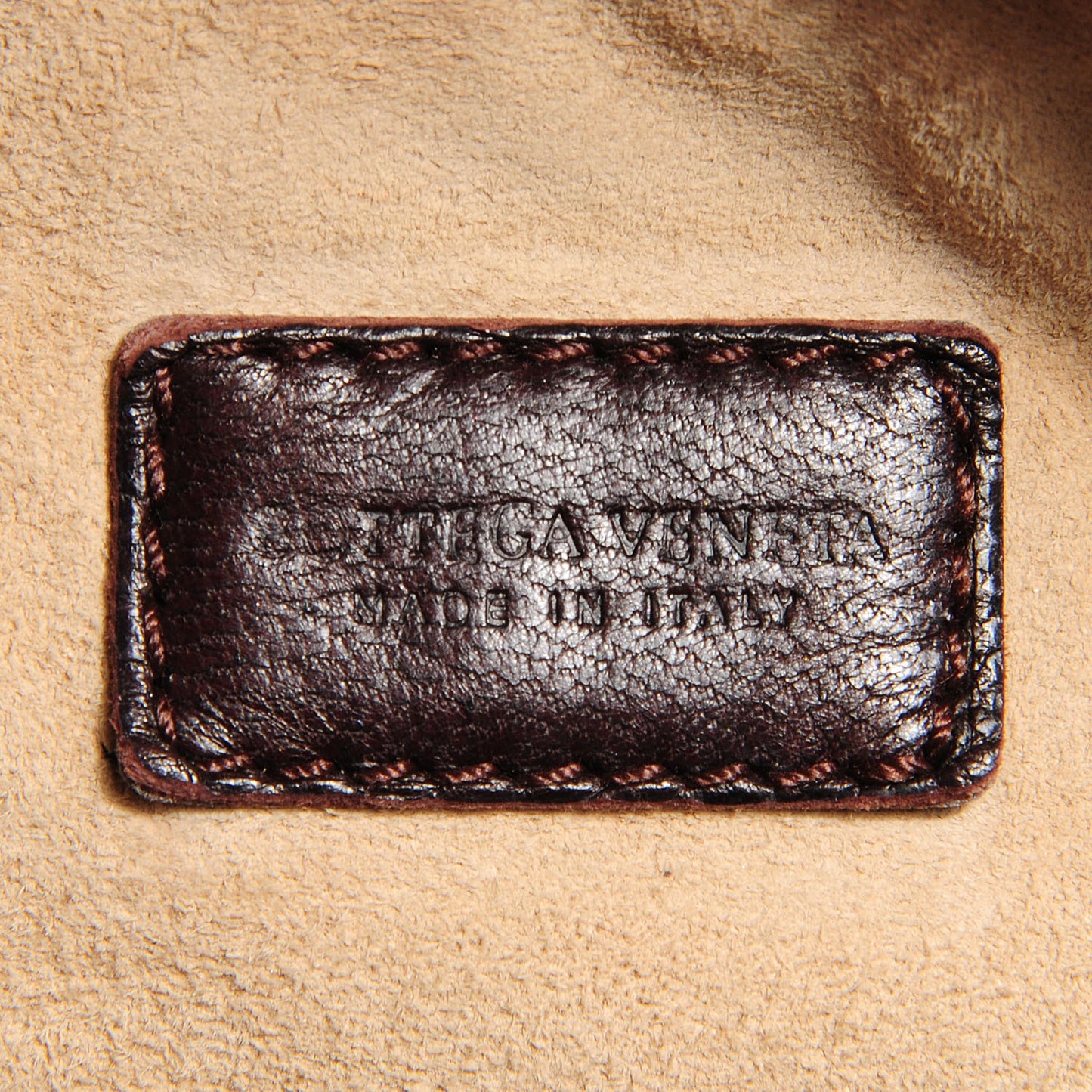 Nappa Intrecciato Large Cosmetic Case Ebano