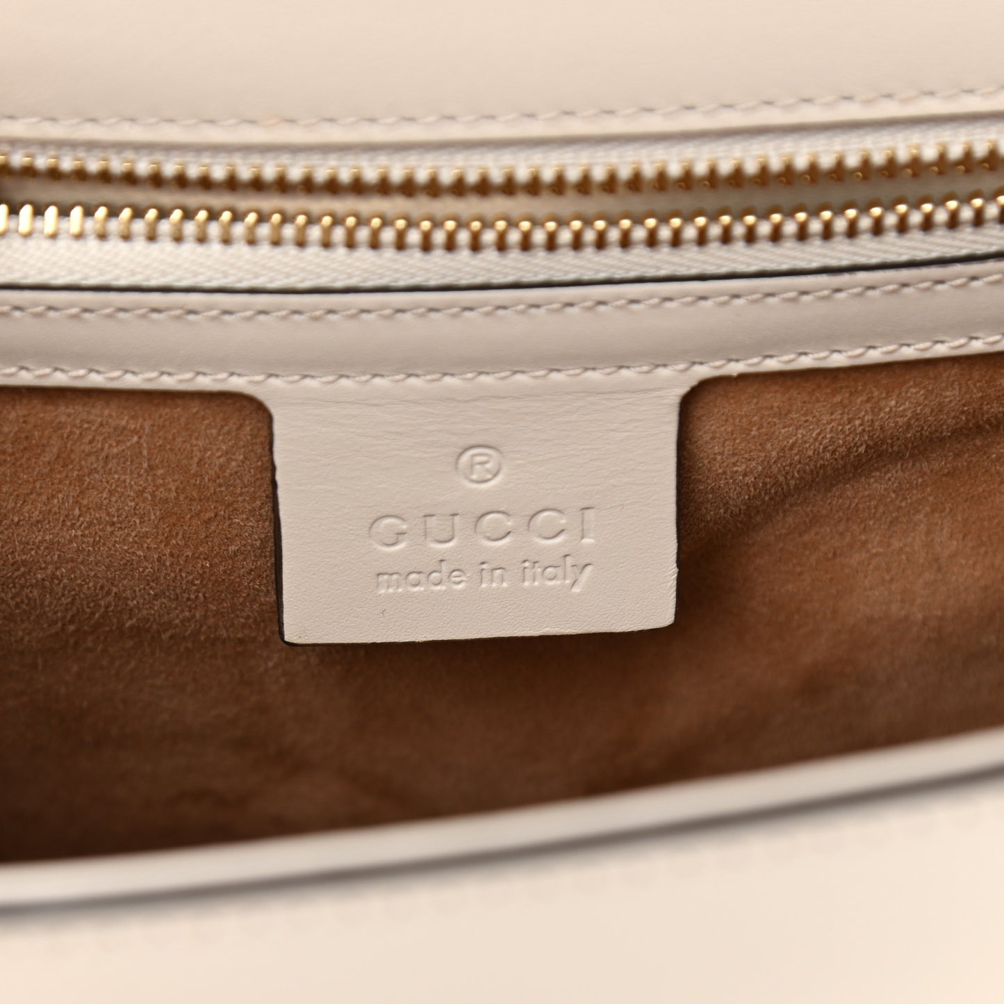 Calfskin Small Sylvie Shoulder Bag Off White