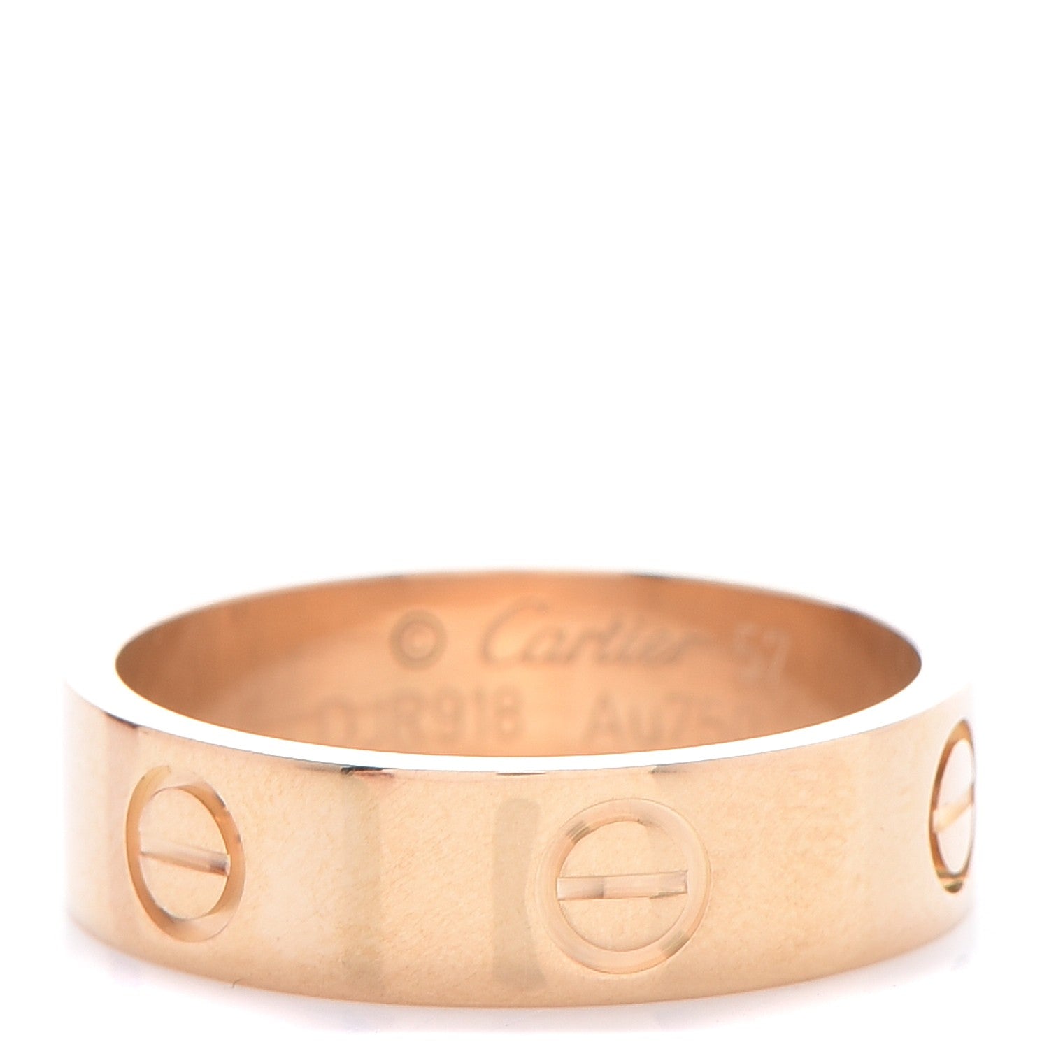 Cartier 18K Yellow Gold 5.5mm LOVE Ring 57 8 1 of 7