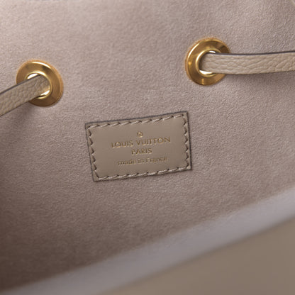 Louis Vuitton Empreinte Monogram Giant Neonoe MM Tourterelle Creme 6 of 9