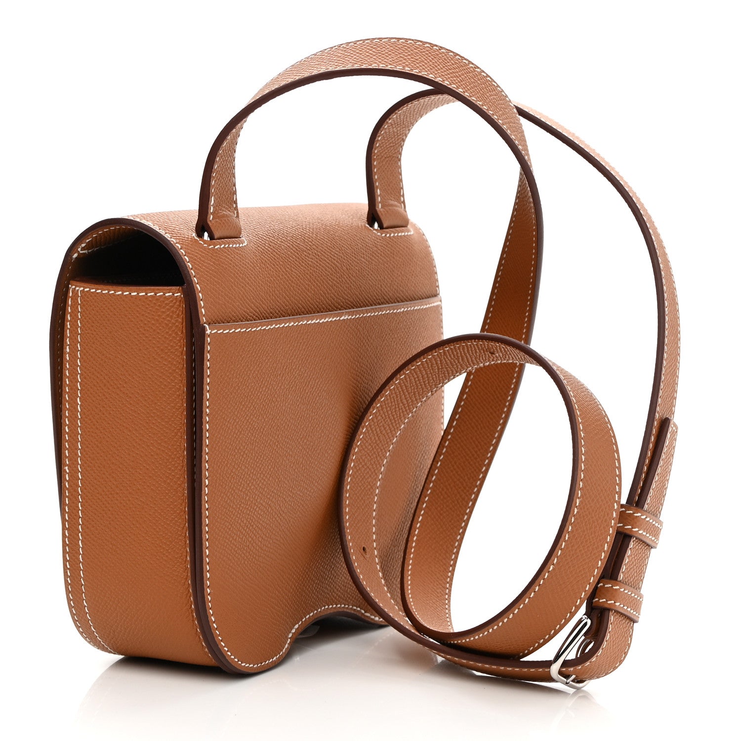 Hermes Epsom Mini Della Cavalleria Gold 3 of 10