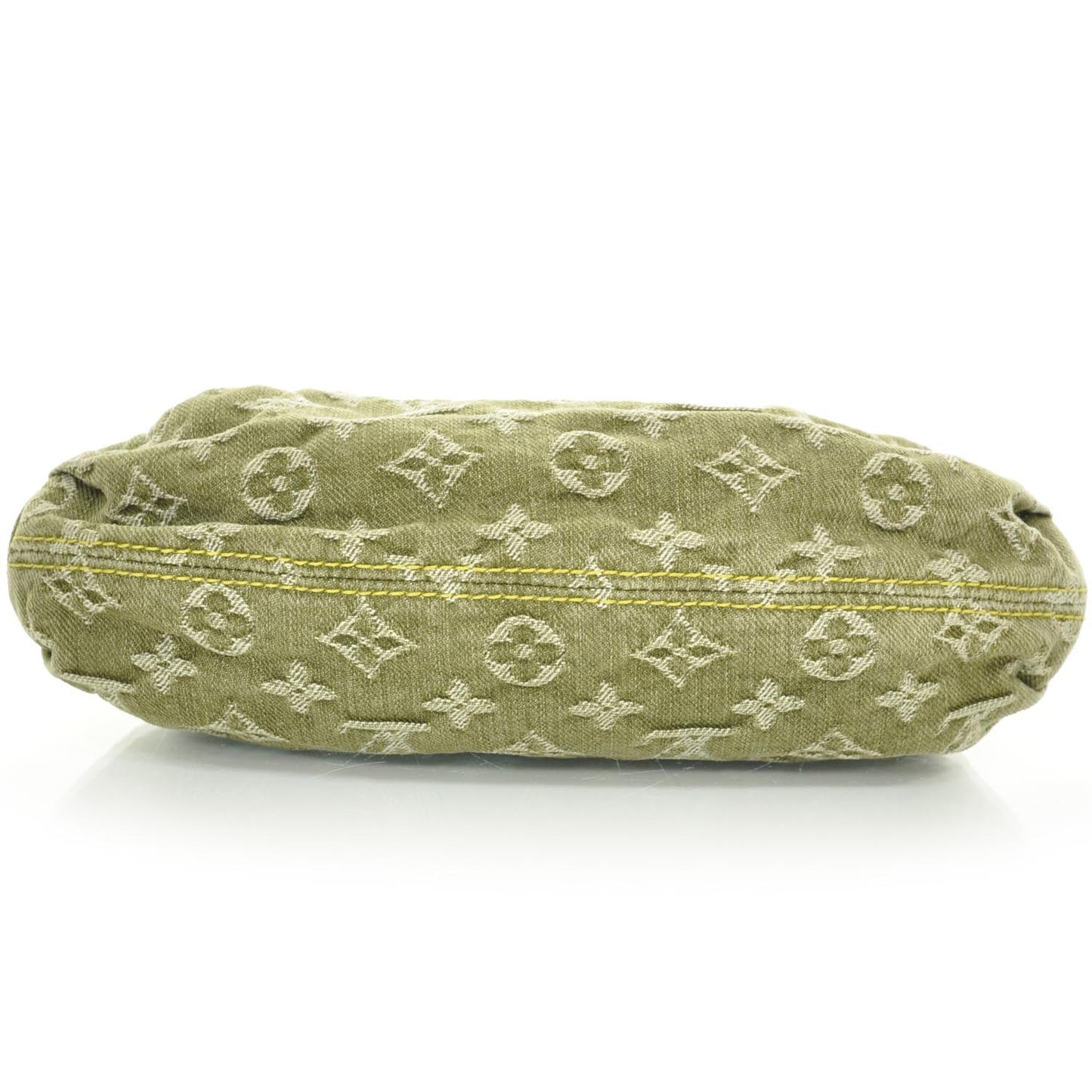 Monogram Denim Mini Pleaty Lichen
