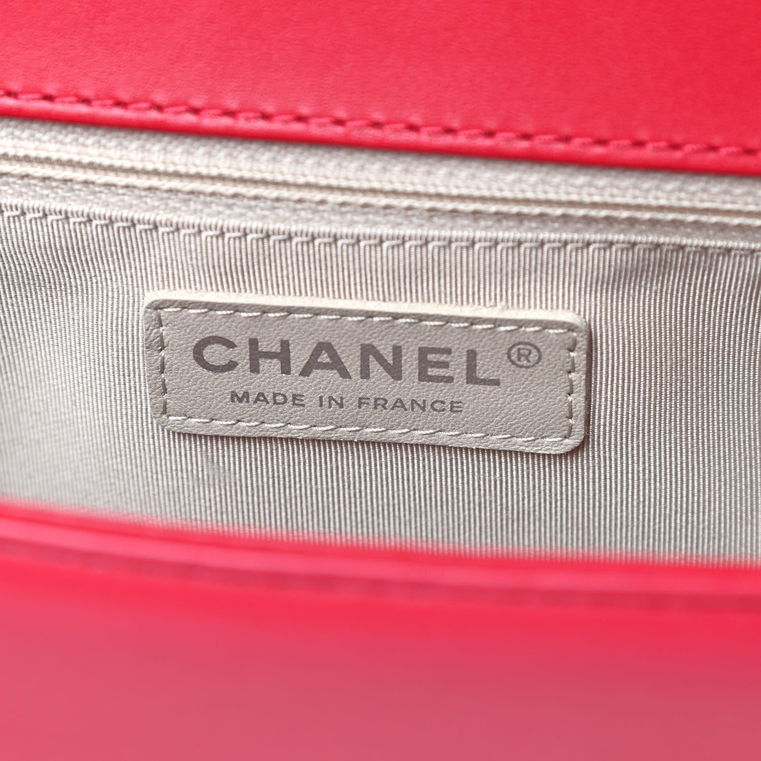 Chanel Perforated Lambskin Quilted New Medium Boy Flap Dark Pink 7 of 16
