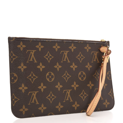 Louis Vuitton Monogram Neverfull MM GM Pochette 3 of 8