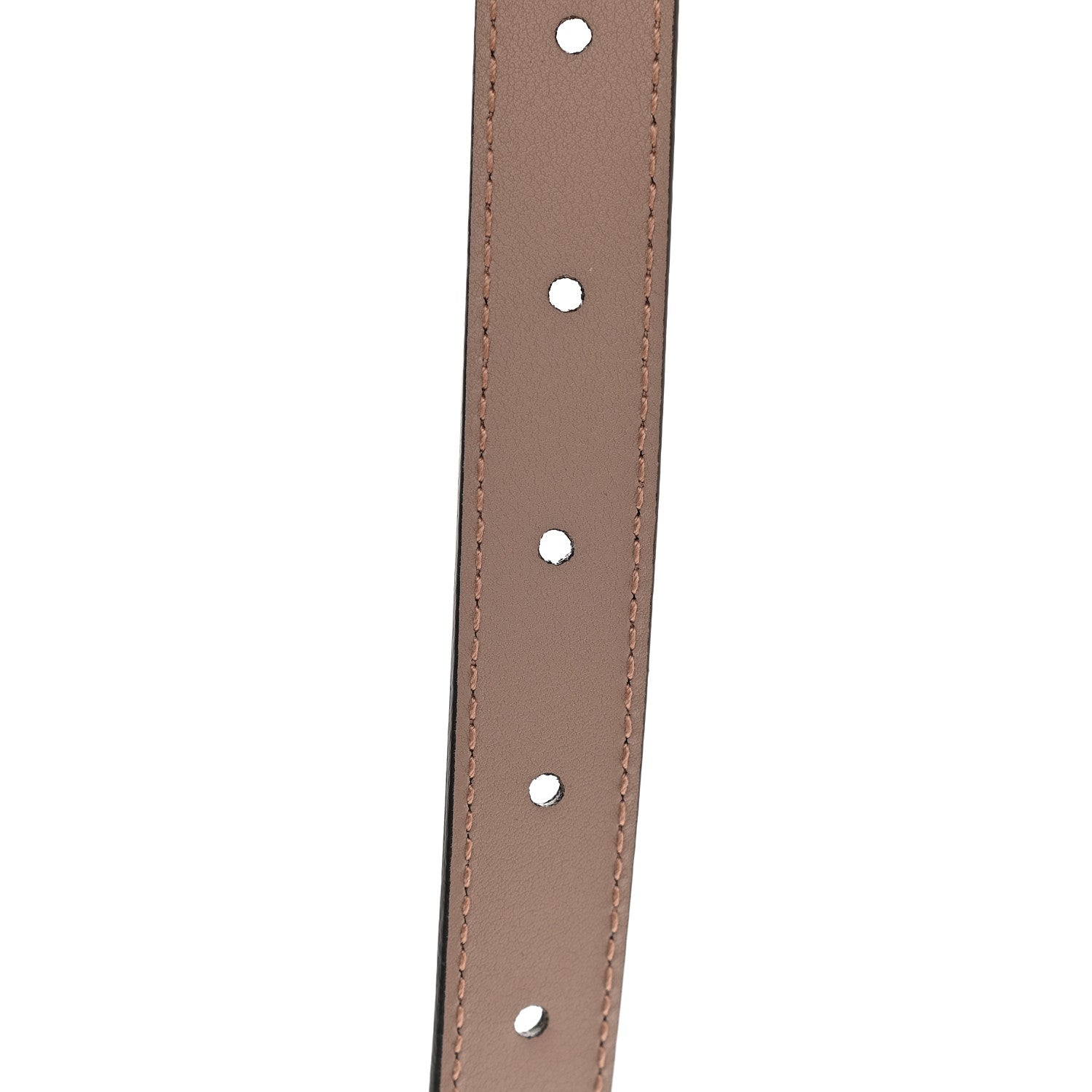 Gucci Calfskin Pearl Double G 20mm Belt 95 38 Porcelain Rose 5 of 5