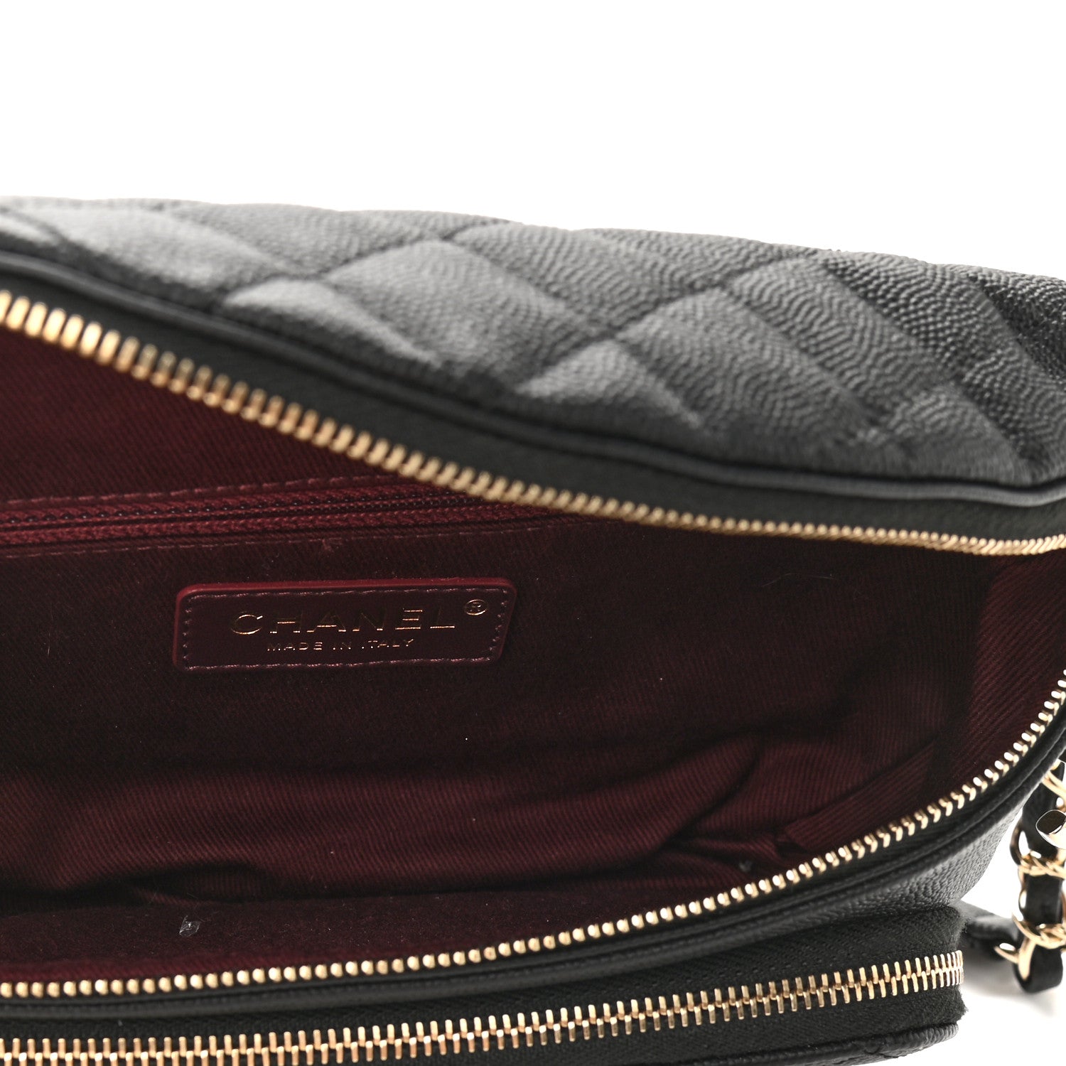 Chanel Caviar Quilted Business Affinity Waist Belt Bag Black 5 of 9