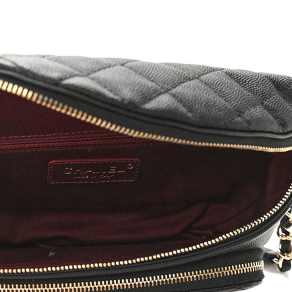 Chanel Caviar Quilted Business Affinity Waist Belt Bag Black 5 of 9