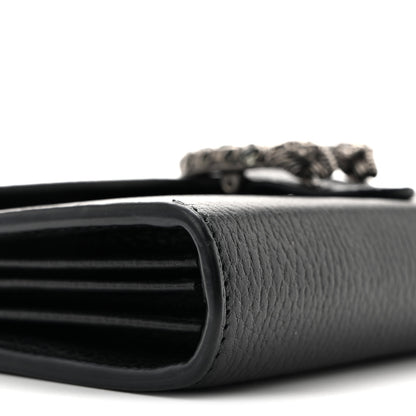 Gucci Calfskin Mini Dionysus Chain Wallet Black Black 11 of 16