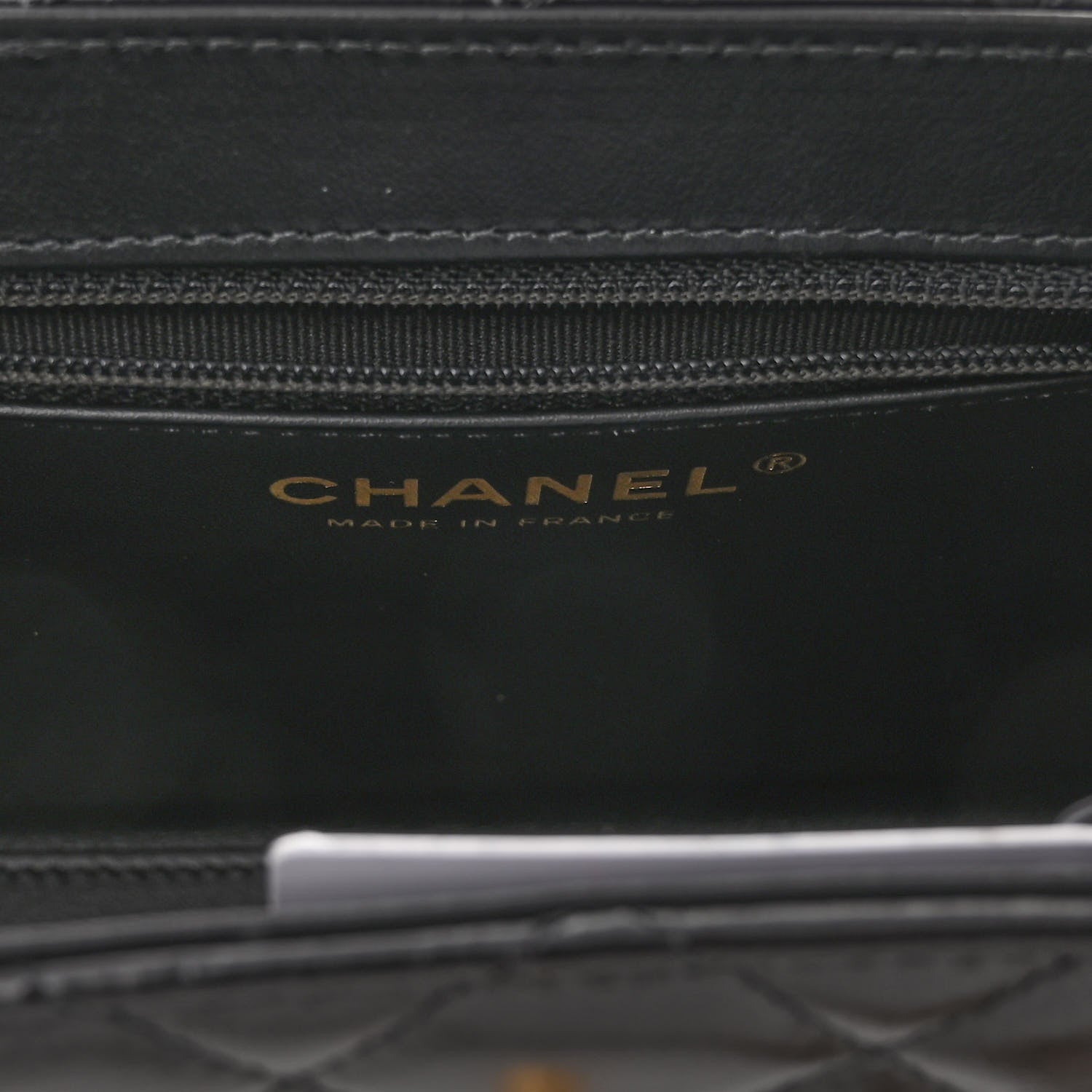 Chanel Shiny Aged Calfskin Quilted Nano Kelly Shopper Black 6 of 10