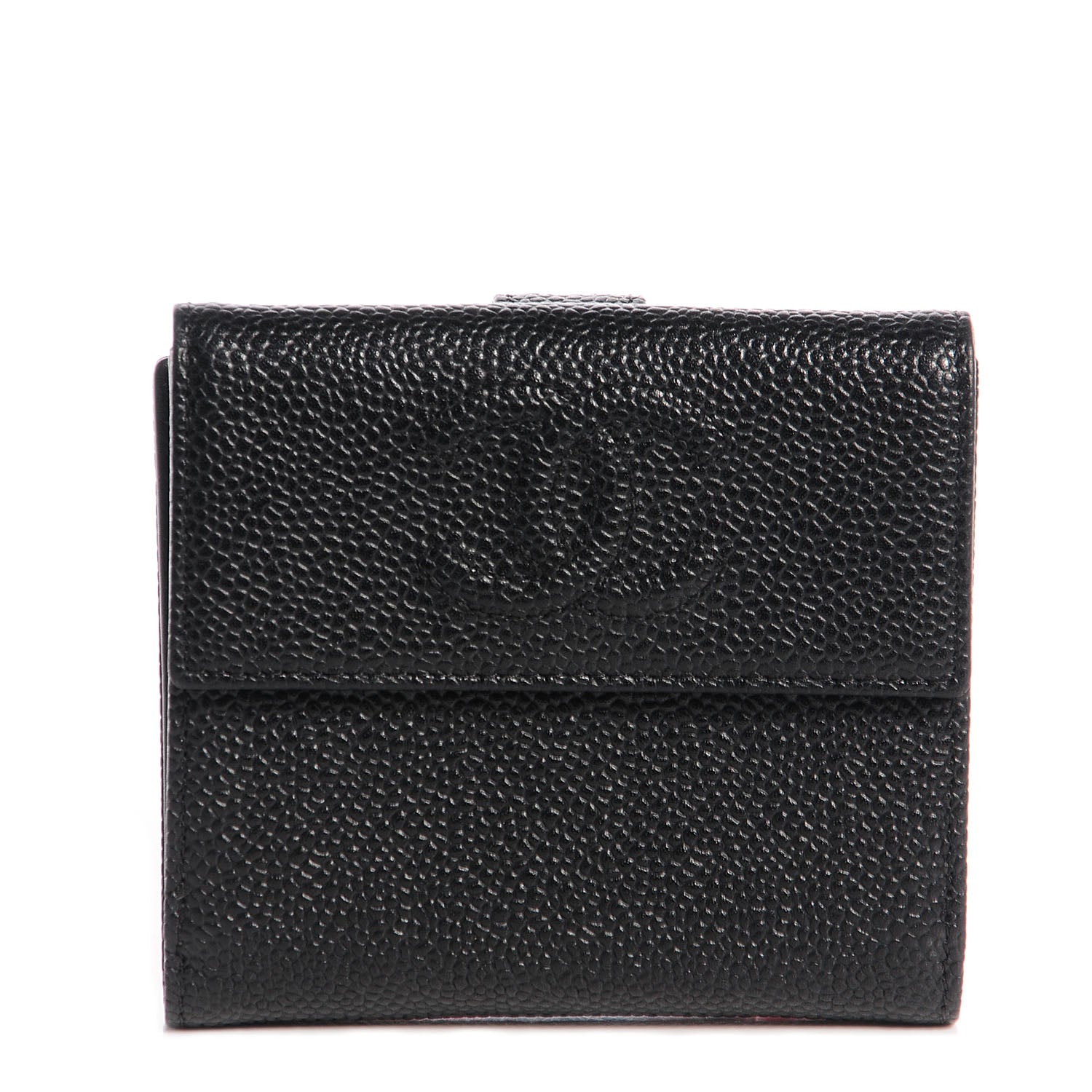 Chanel Caviar CC Small Wallet Black 1 of 7