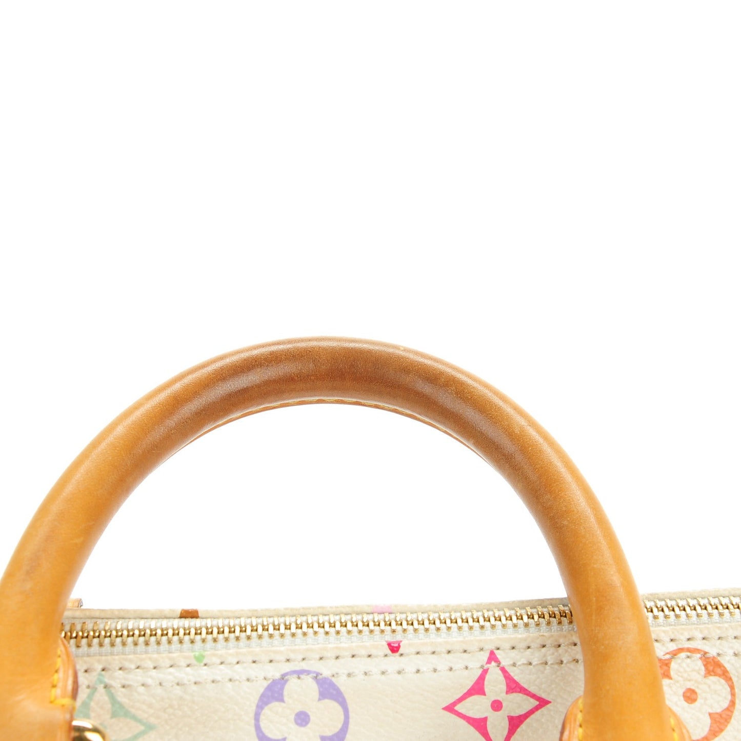 Monogram Multicolor Speedy 30 White
