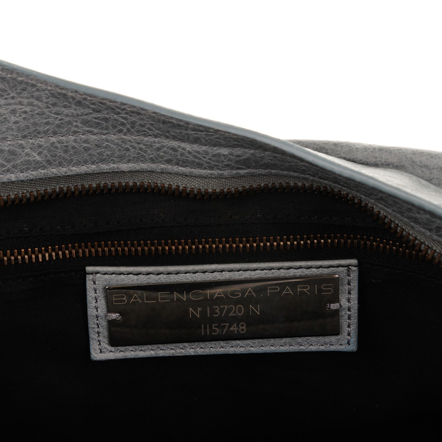 Balenciaga Agneau Classic Hardware City Ardoise 6 of 7