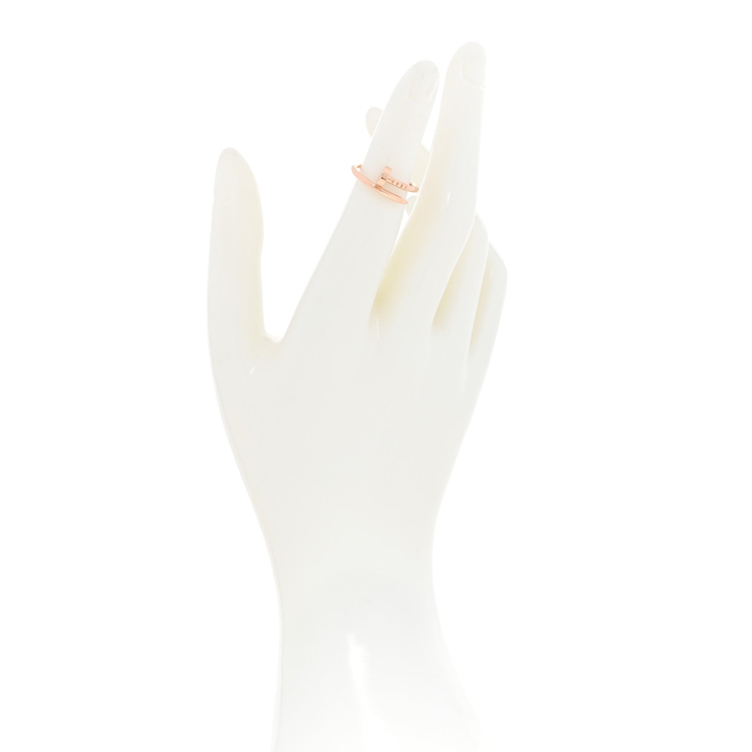 Cartier 18K Pink Gold Small Juste Un Clou Ring 49 4.75 2 of 5