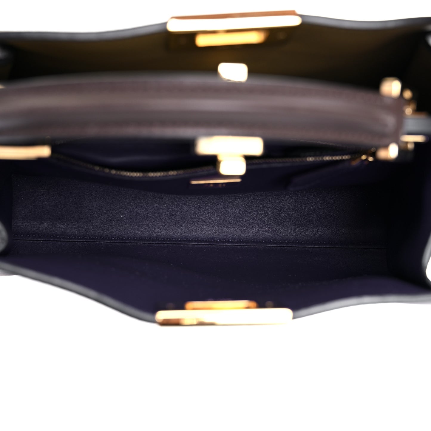 Vitello Tahiti Burro Bi-Color Medium Peekaboo Iconic Essentially Satchel Maya