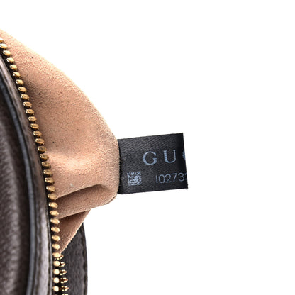 Gucci GG Supreme Monogram Web Mini Ophidia Round Shoulder Bag Brown 8 of 11