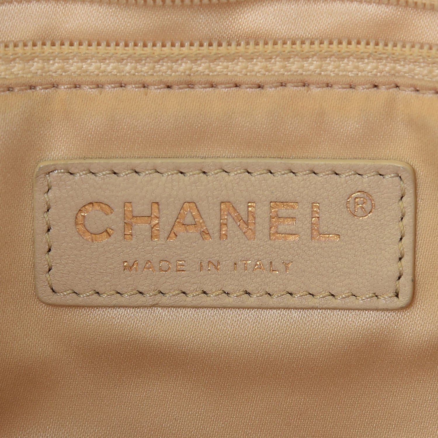 Chanel Caviar Quilted Grand Shopping Tote GST Beige 8 of 24