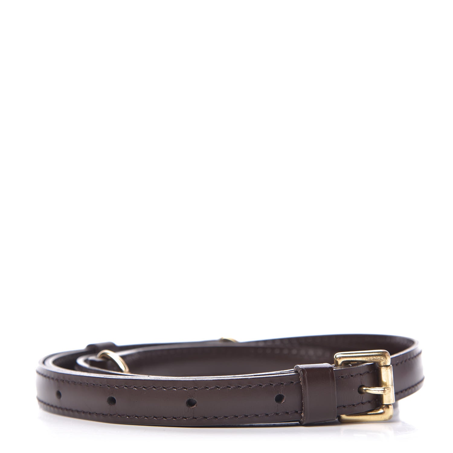 Louis Vuitton Calfskin Adjustable Speedy Bandouliere Shoulder Strap Brown 2 of 6