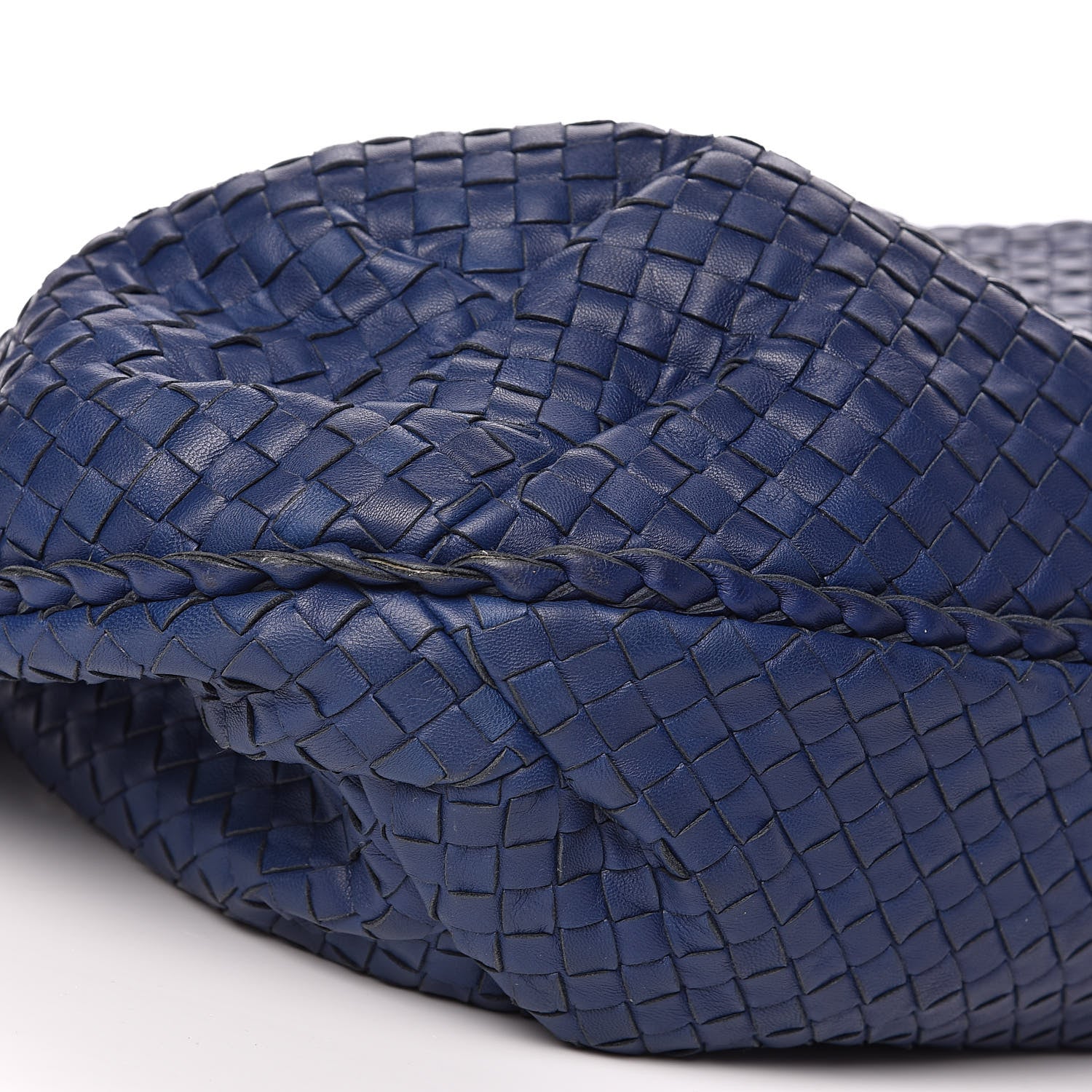 Bottega Veneta Nappa Intrecciato Large Belly Veneta Hobo Sapphire 10 of 11