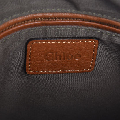 Chloe Calfskin Medium Marcie Satchel Tan 7 of 8