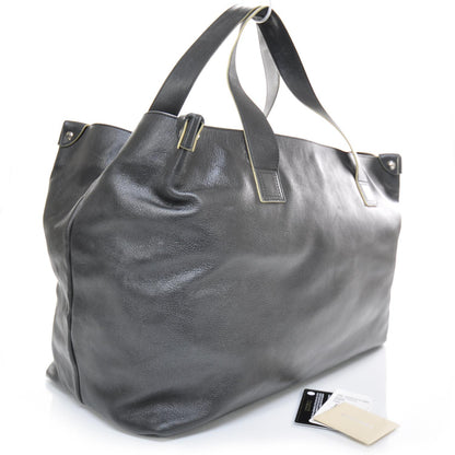 Chanel Lambskin Edgy Large Zip Top Tote Black 2 of 11
