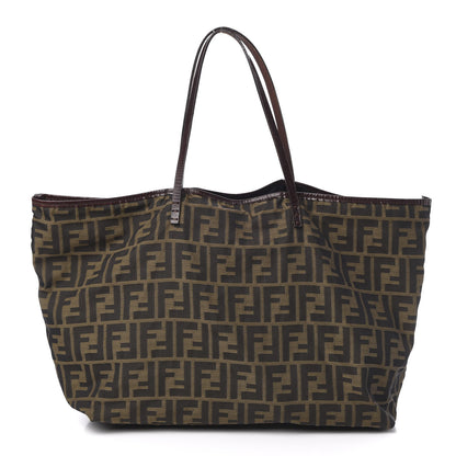 Fendi Zucca Medium Roll Tote Tobacco 3 of 10