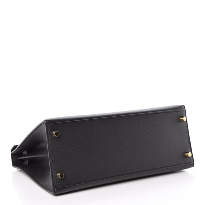 Hermes Epsom Kelly Sellier 28 Black 5 of 43