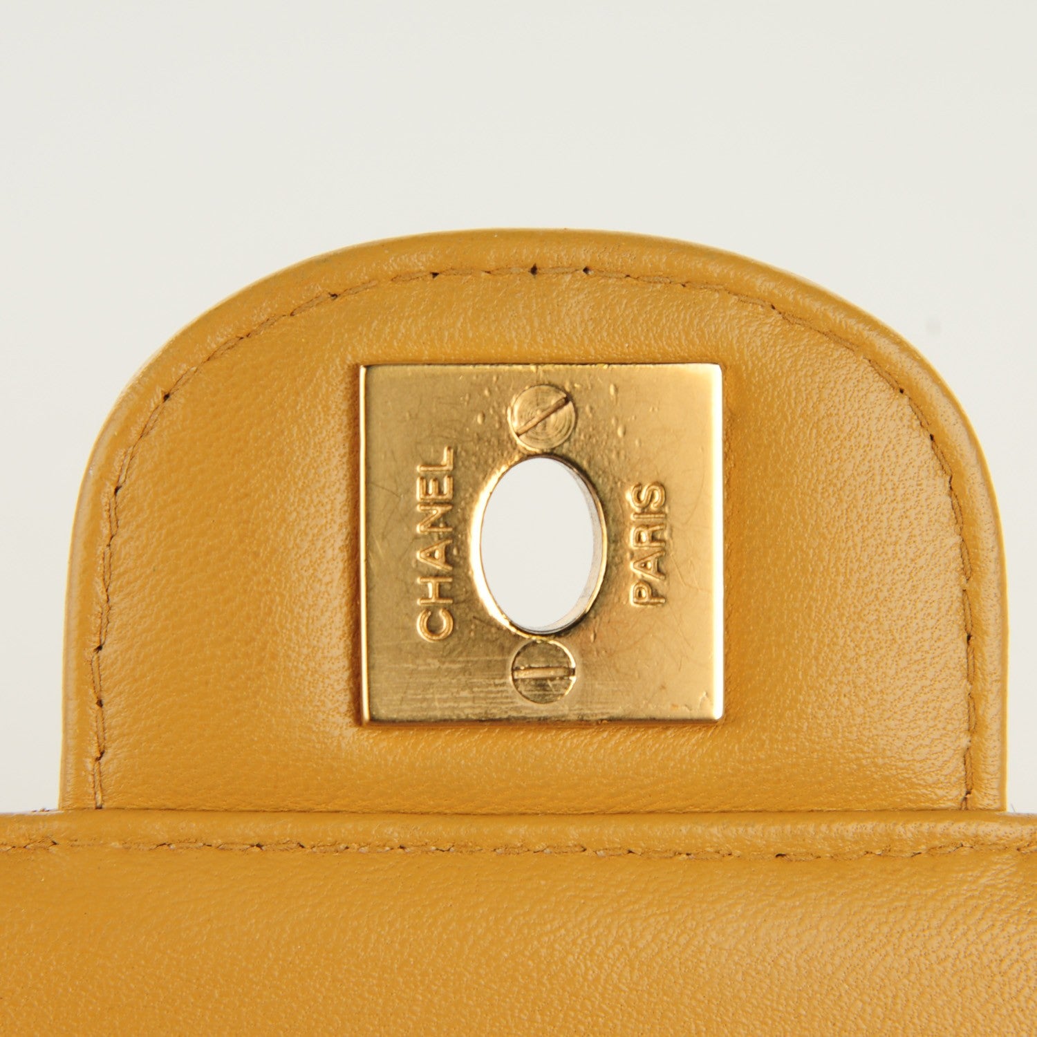 Chanel Lambskin East West Chocolate Bar Flap Beige 5 of 8