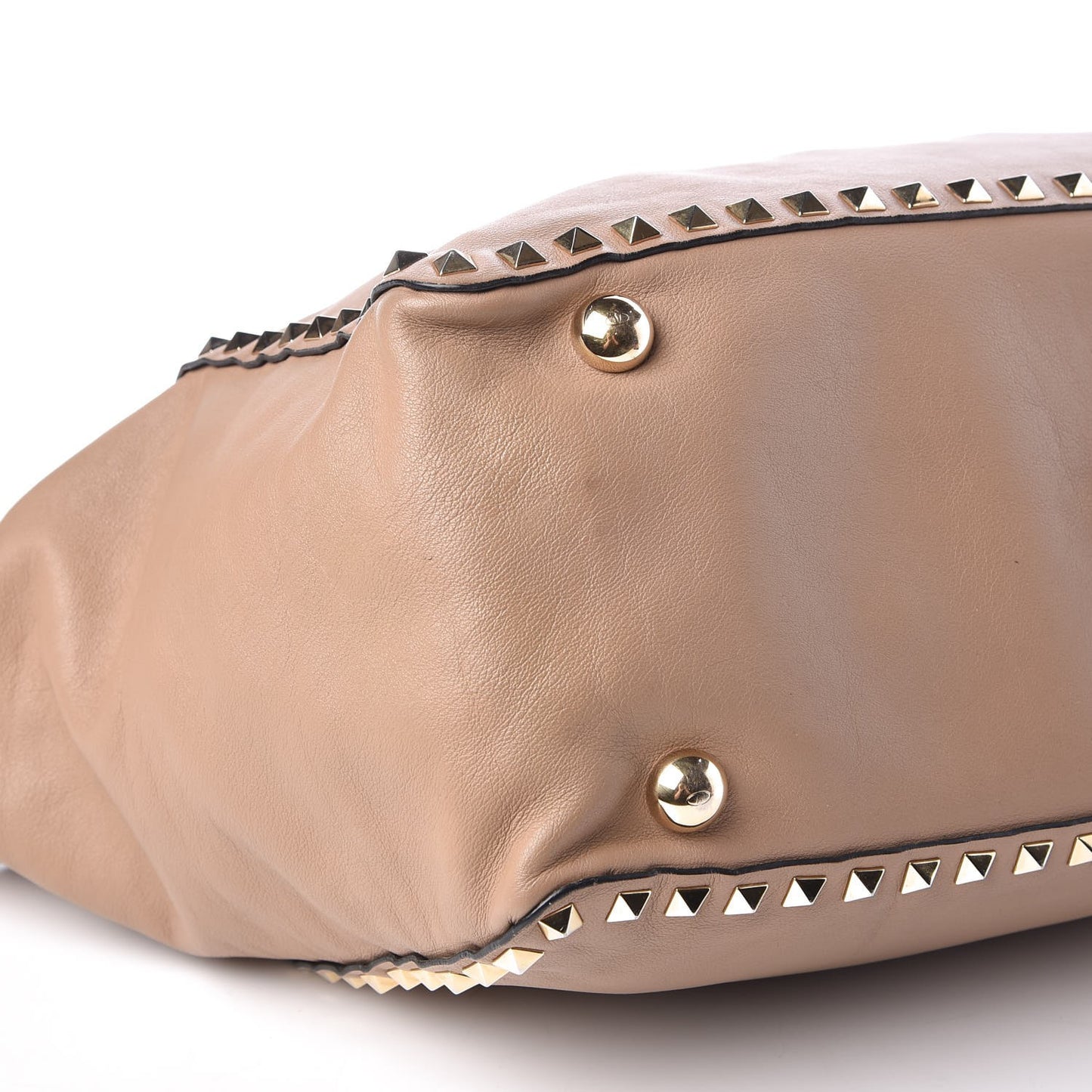 Vitello Medium Rockstud Tote Alpaca