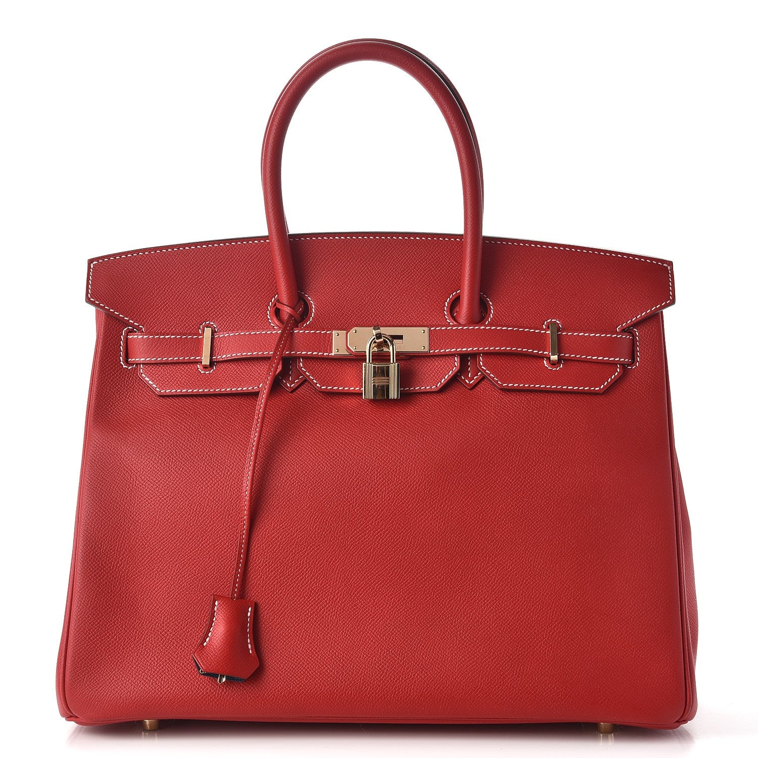 Hermes Epsom Candy Birkin 35 Rouge Casaque Bleu Thalassa 1 of 35