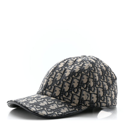 Christian Dior Oblique Baseball Cap L Blue 1 of 9
