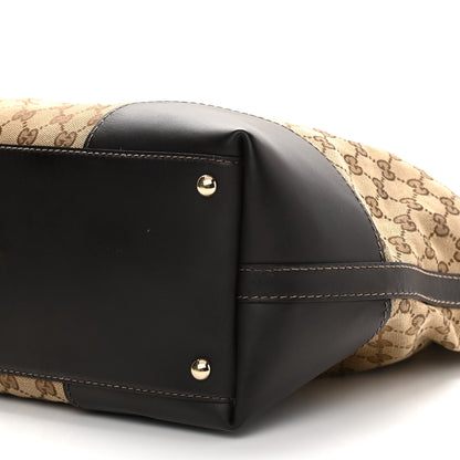 Gucci Monogram Lovely Heart Top Handle Dark Brown 11 of 14