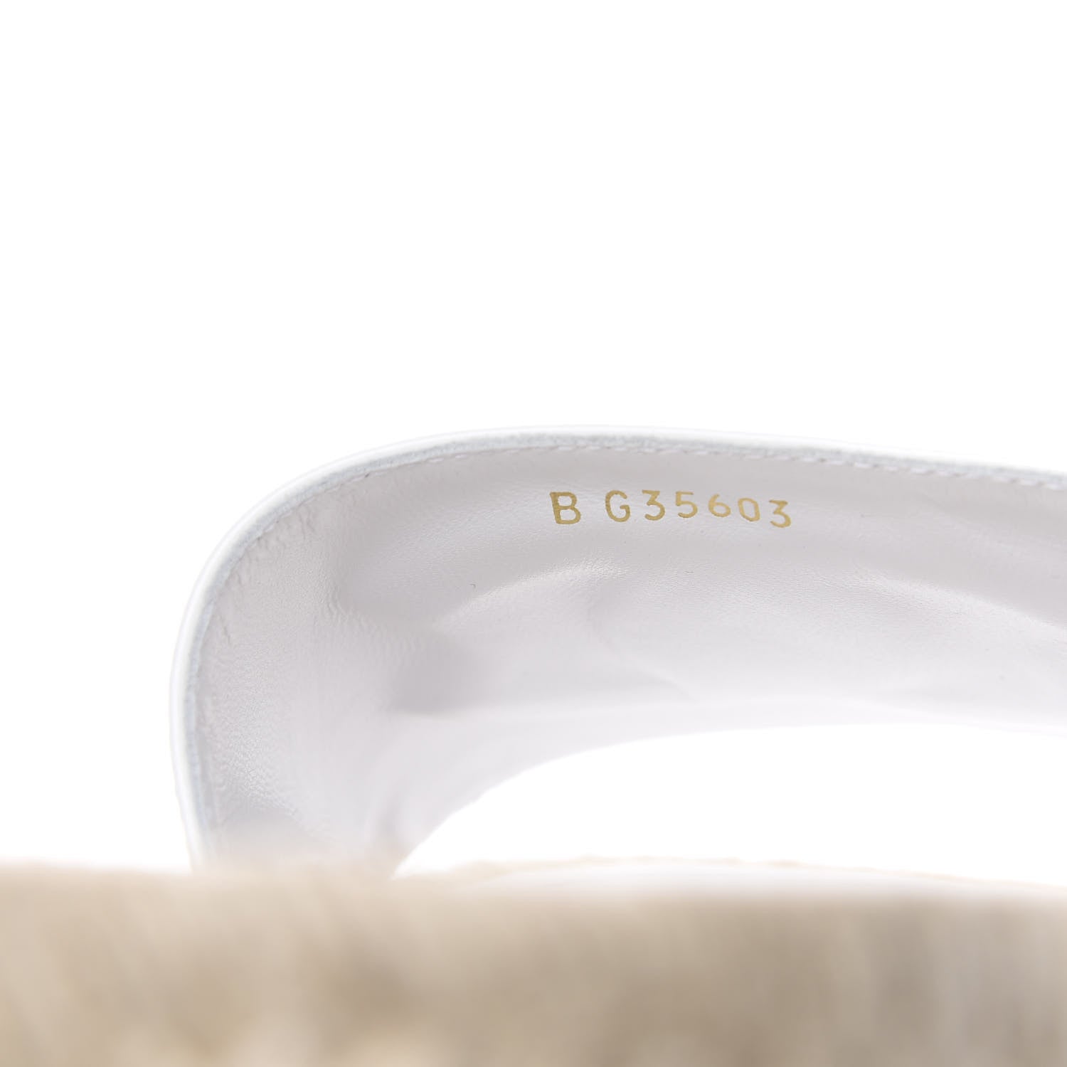 Chanel Lambskin Pearl CC Espadrille Slip On Sandals 42 Ivory 6 of 8