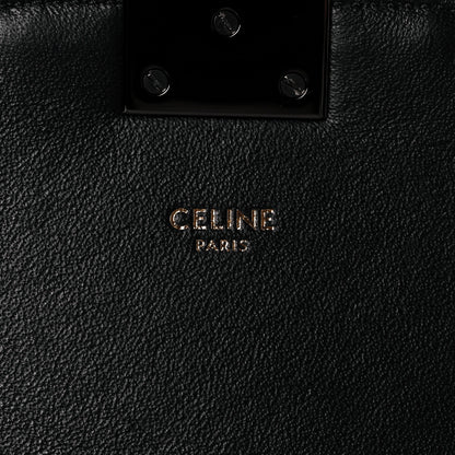 Celine Calfskin Quilted Medium C Bag Black 6 of 10