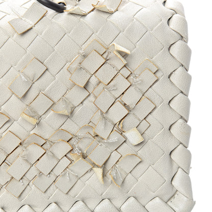 Bottega Veneta Nappa Tobu Intrecciato Olimpia Shoulder Bag Mist 11 of 11