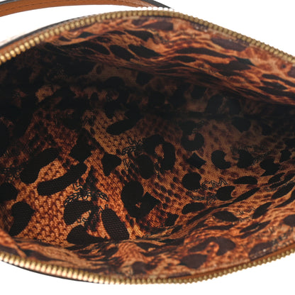 MCM Visetos Medium Stark Wristlet Pouch Cognac 5 of 13