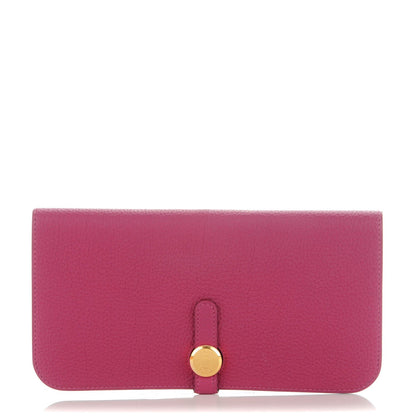 Hermes Togo Dogon Recto Verso Wallet Tosca 1 of 7