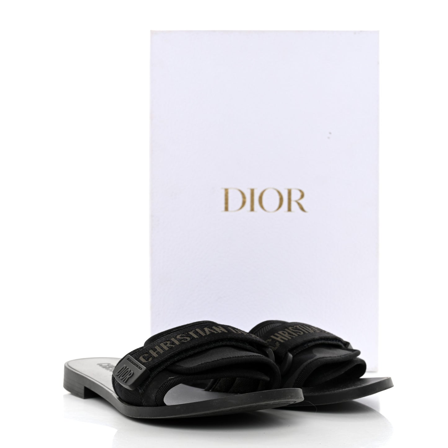 Technical Stretch Fabric Camouflage Dio(r)evolution Slide Sandals 37 Black Military