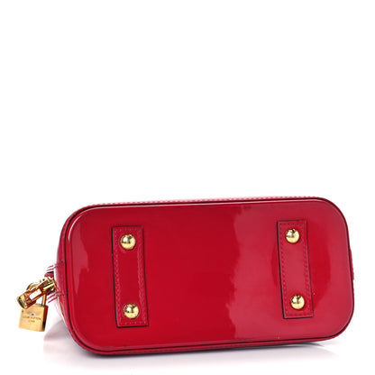 Louis Vuitton Vernis Alma BB Rose Indien 4 of 9