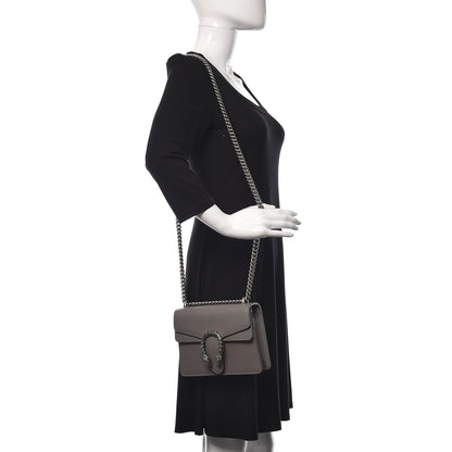 Gucci Calfskin Mini Dionysus Shoulder Bag Dusty Grey 2 of 9