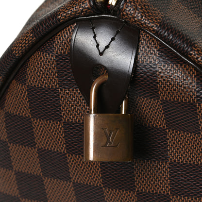 Louis Vuitton Damier Ebene Speedy 30 15 of 15