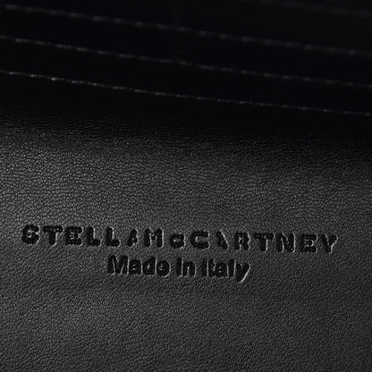 Stella McCartney Shaggy Deer Falabella Box Continental Wallet Black 6 of 7